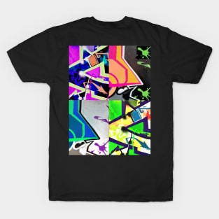 four graffiti designs T-Shirt